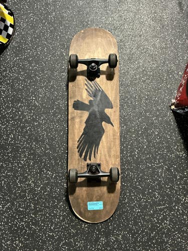 Used Complete Skateboard Black 8" 10743-S000479050