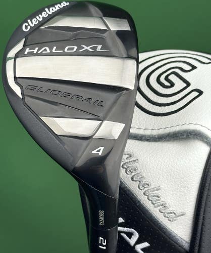Cleveland Halo XL Womens Rescue 4-Hybrid 4H 21* Ladies L-Flex Ascent 40 MINT!