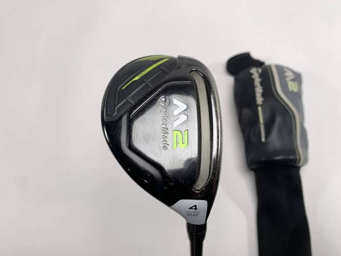 TaylorMade M2 2019 4 Hybrid 22* M2 REAX 75g Stiff Graphite Mens RH HC