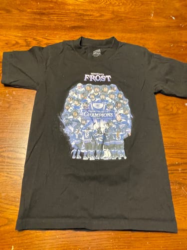 Minnesota Frost 2025 Walter Cup Champions PWHL shirt adult size S