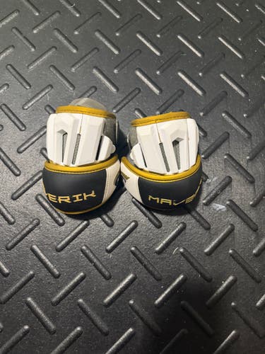 ANDERSON UNIVERSITY Large Adult Maverik Max Arm Pads (GAME WORN)