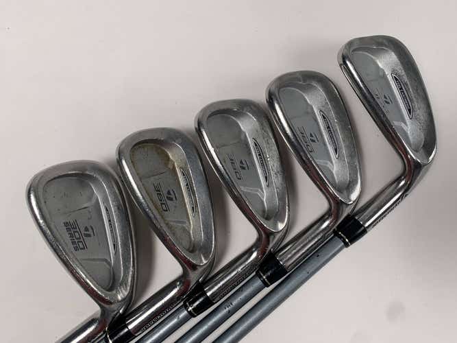 TaylorMade 360 Iron Set 7-PW+SW Lite L-60 Ladies Graphite Womens RH
