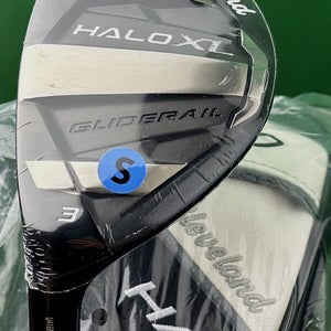Cleveland Halo XL Rescue 3-Hybrid 18* LEFT Hand Stiff Flex Tensei Blue LH NEW