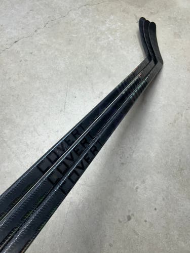 3 PACK 70 Flex Custom P28 Senior Warrior Covert QR6 Pro Used Left Hand Hockey Stick Pro Stock