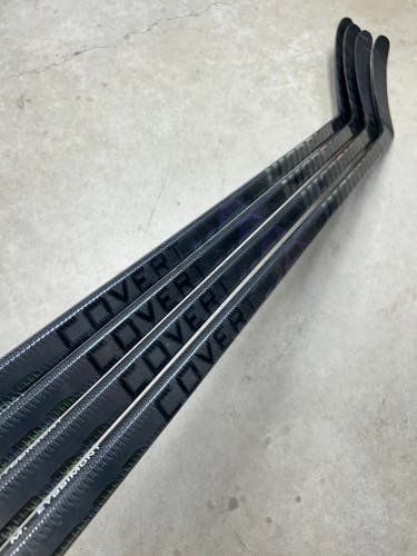 4 PACK 70 Flex Custom P28 Senior Warrior Covert QR6 Pro Used Left Hand Hockey Stick Pro Stock