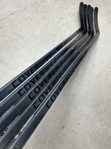 5 PACK 70 Flex Custom P28 Senior Warrior Covert QR6 Pro Used Left Hand Hockey Stick Pro Stock