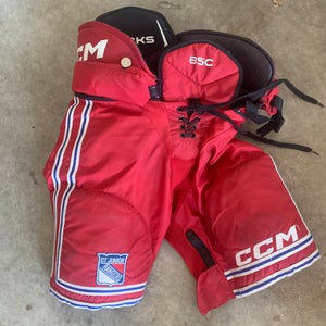 Red Medium CCM Tacks Pant Shell (Used)