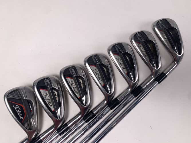 Titleist 714 AP1 Iron Set 4-PW True Temper XP 95 S300 Stiff Steel Mens RH