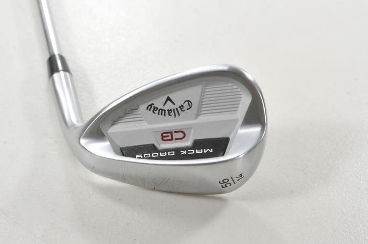 Callaway Mack Daddy CB 56*-14 Wedge Right KBS Hi-Rev 2.0 Steel 34"  # 218168