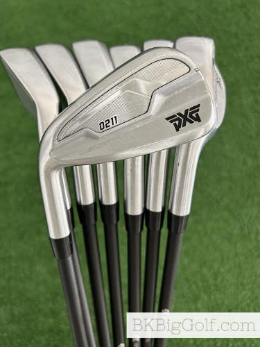 LH PXG 0211 DC Iron Set 4-W / MMT 60 A Flex Senior Graphite +1/2