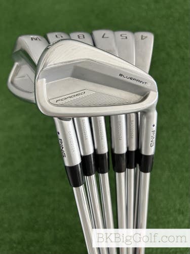 Ping Blueprint S Forged Iron Set 4-W / Project X 6.0 Stiff