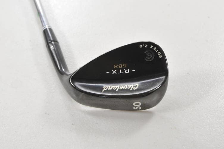 Cleveland 588 RTX 2.0 Black Satin 50*-10 Wedge RH DG Wedge Flex Steel # 217988