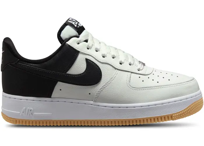 Size 12 - Nike Air Force 1 Low '07 LV8 White Black Metallic Silver IB6847-100