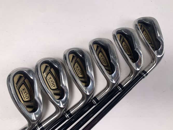 XXIO Prime 10 Iron Set 7-PW+GW+SW SP-1000 Flex 3311 45g Regular Graphite Mens RH