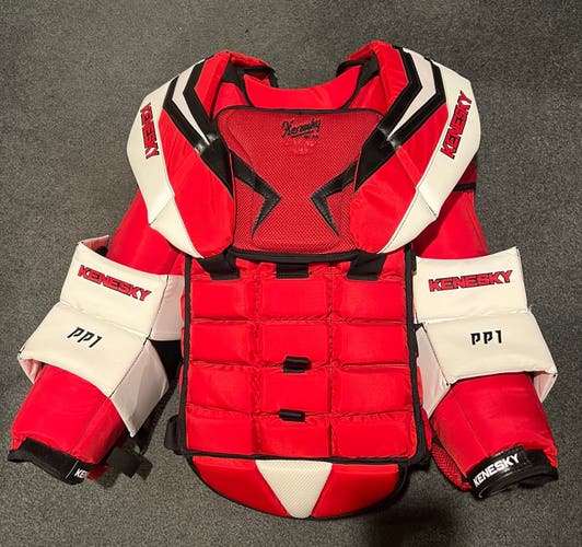 Kenesky Large/Extra Large Goalie Chest Protector Pro Stock (New)