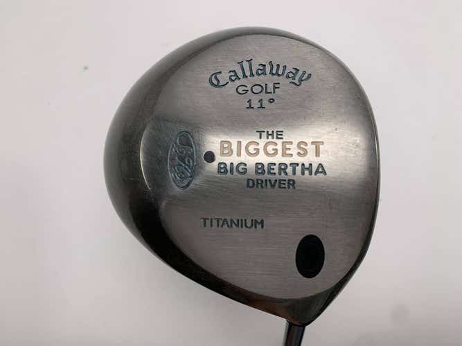 Callaway Biggest Big Bertha Driver 11* Ladies Graphite Womens RH
