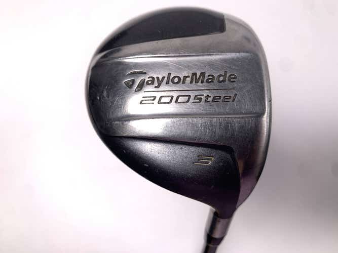 TaylorMade 200 Steel 3 Fairway Wood 15* Lite 60g Regular Graphite Mens RH