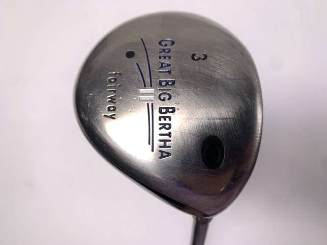 Callaway Great Big Bertha II 3 Fairway Wood 15* GBB System 60 Regular RH