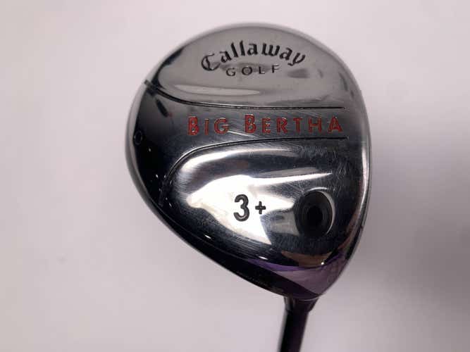 Callaway Big Bertha 2004 3+ Fairway Wood 13* RCH 75w Regular Graphite Mens RH