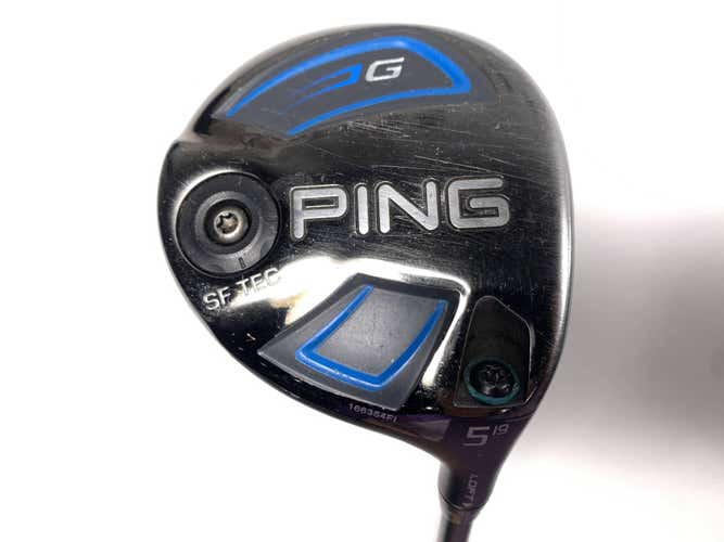 Ping G SF Tec 2016 5 Fairway Wood 19* Alta Soft Regular 65g Senior RH