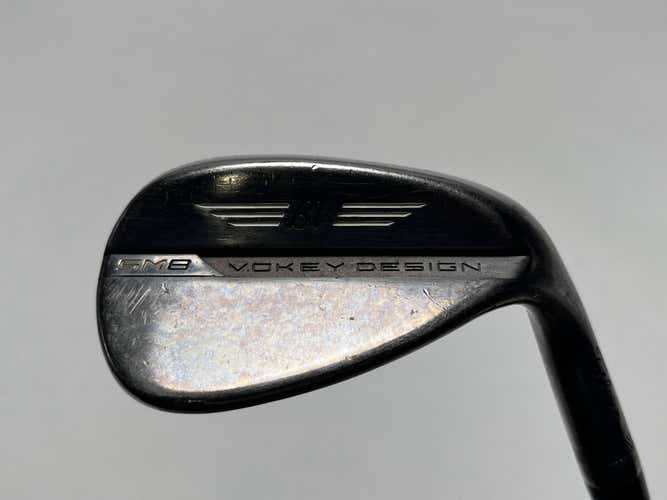 Titleist Vokey SM8 Brushed Steel Wedge 56* 14 Bounce F-Grind Wedge Steel Mens RH