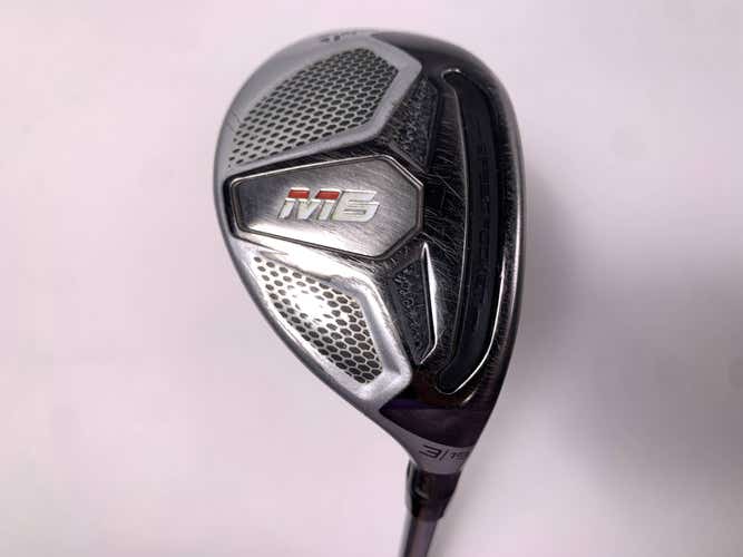 TaylorMade M6 3 Hybrid 19* Fujikura Vista Pro 60h 60g Stiff Graphite Mens RH
