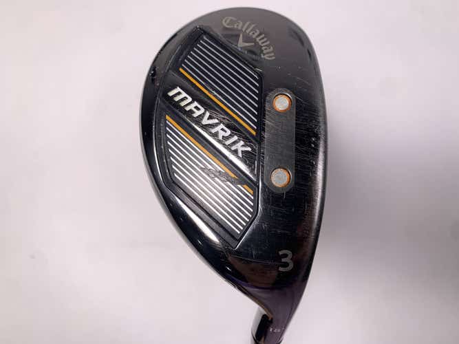 Callaway Mavrik 3 Hybrid 18* Project X Catalyst 5.5 65g Regular Graphite Mens RH