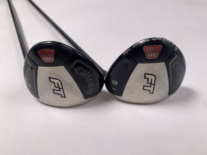 Callaway FT-iZ 3 & 5 Fairway Wood Set 15* 18* 50g Ladies Graphite Womens RH