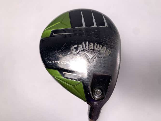 Callaway Razr Fit Xtreme 5 Fairway Wood 18* Aldila Trinity 75g Stiff RH