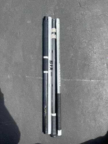 Pack of 4 lacrosse shafts