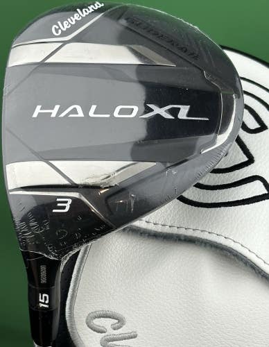 Cleveland Halo XL Fairway 3-Wood 3W 15* LEFT Hand Tensei AV Regular Flex LH NEW!