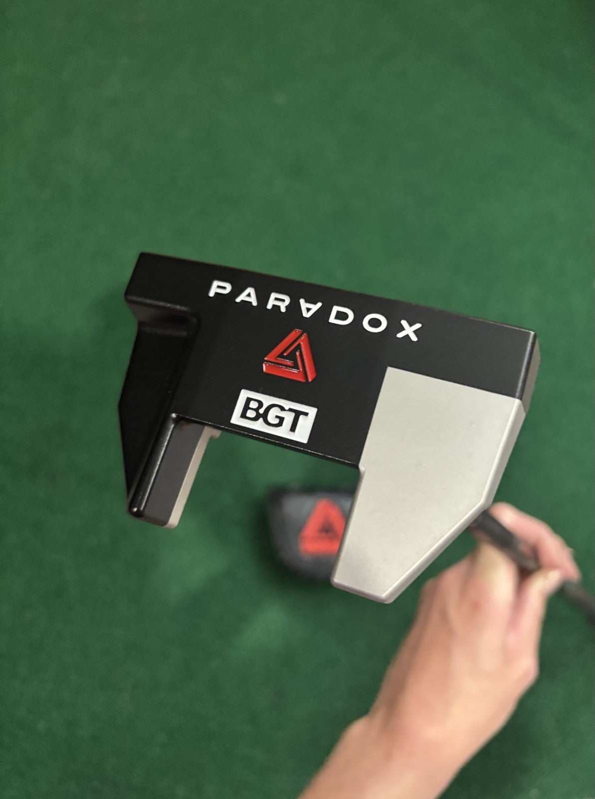 BGT Paradox Mallet Putter Paradox Tour Shaft 34 Inch Cover