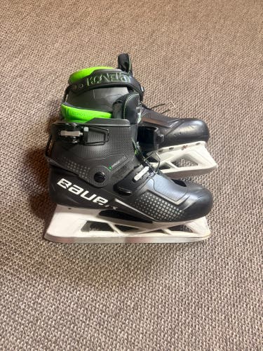 2022 Bauer Konekt Hockey Goalie Skates Regular Width Pro Stock 9 (Used)