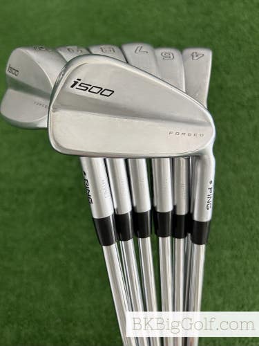 Ping i500 Forged Iron Set 4-W / Dynamic Gold 120 Stiff +1/2