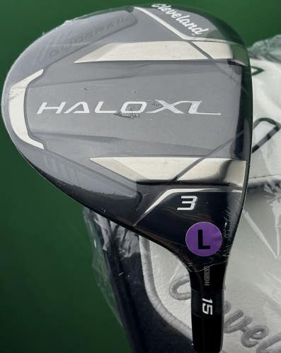 Cleveland Womens Halo XL Fairway 3-Wood 15* Aldila Ascent 40 L-Flex NEW #91431
