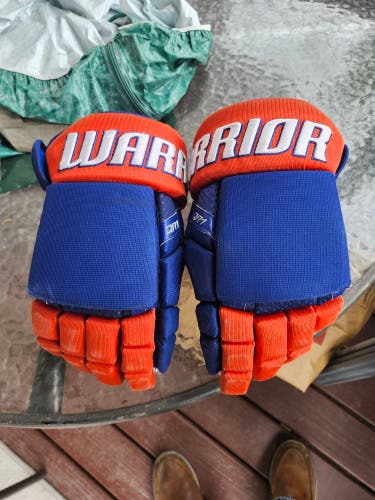 Oilers Warrior Covert QR1 Pro Gloves 14" Pro Stock (Used)