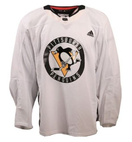 Adidas MiC Team Issued Practice Jersey - Pittsburgh Penguins - Size 56 NWT