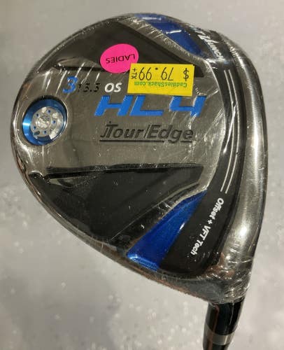 Tour Edge HL4 15.5 #3 Fairway Wood 42" HL4 Ladies Flex Graphite Shaft WRH