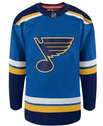 St. Louis Blues Men's Authentic Adidas Alternate Primegreen Jersey - Size 52 NWT