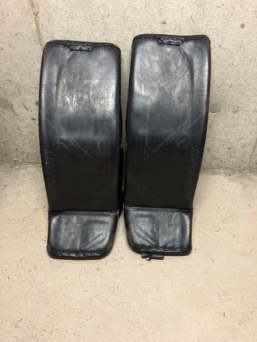 Small Bauer Supreme Mach Goalie Leg Pads Pro Stock (Used)