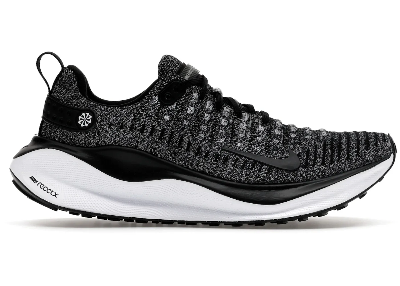 Size 8 - Nike React Phantom Run Flyknit 2 Black White Blend 