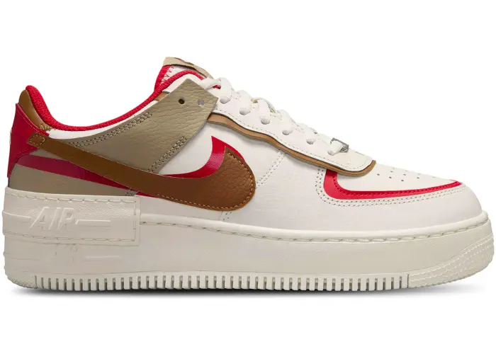 Size 10 - Nike Air Force 1 Low Shadow Phantom Fire Red (Women's) HQ3400-030