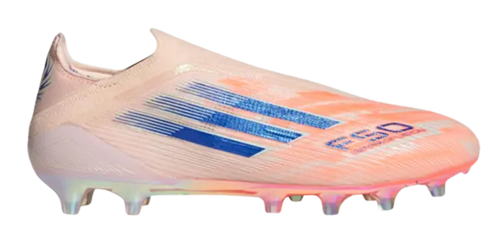 Size 6 - adidas Wmns F50 Sparkfusion Elite Laceless FG Coral JQ6354