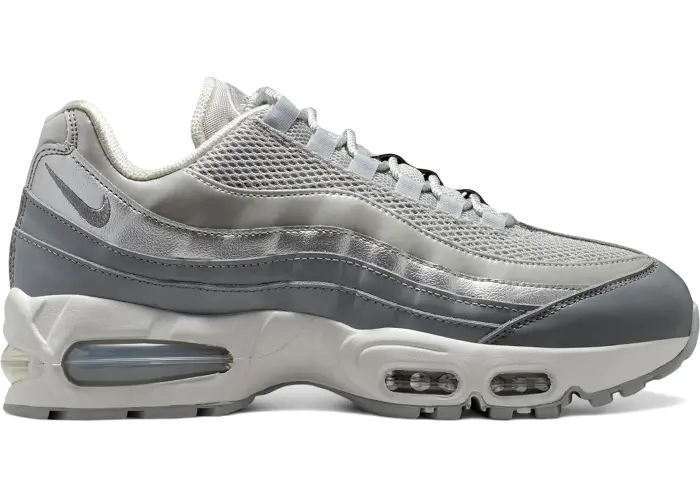 Size 7.5 - Nike Air Max 95 SE Big Bubble Grey Fog Silver (Women's) IB6398-001
