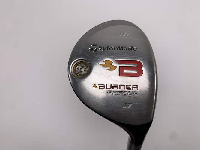 TaylorMade Burner Rescue 2008 3 Hybrid 19* REAX 60g Regular Graphite Mens RH