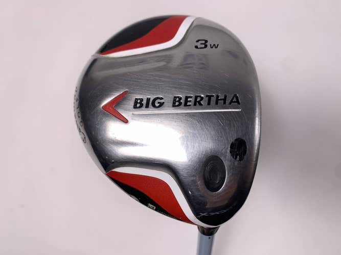 Callaway Big Bertha 2007 3 Fairway Wood 15* 70g Regular Graphite Mens RH