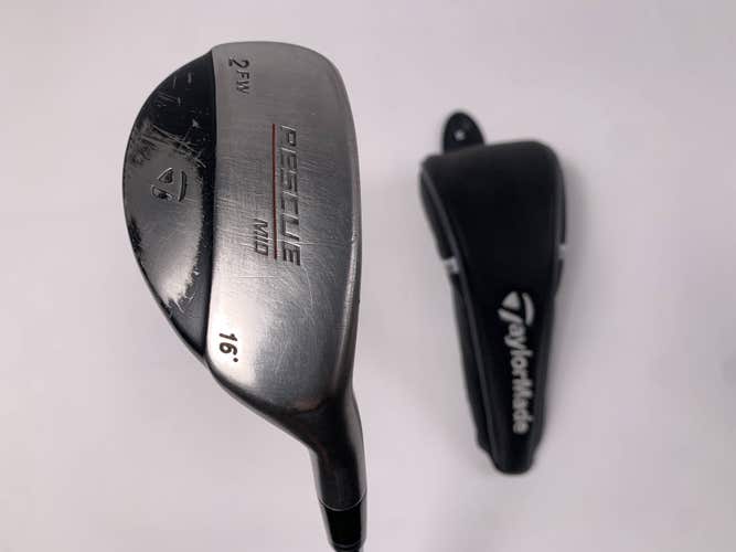 TaylorMade Rescue Mid 2 Hybrid 16* True Temper Dynamic Gold S300 Stiff RH HC