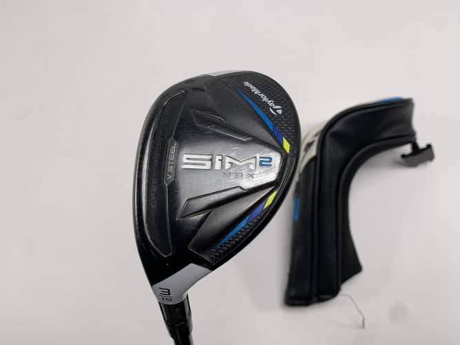 TaylorMade SIM2 MAX Rescue 3 Hybrid 19* Fujikura Ventus Blue 7S Stiff LH HC