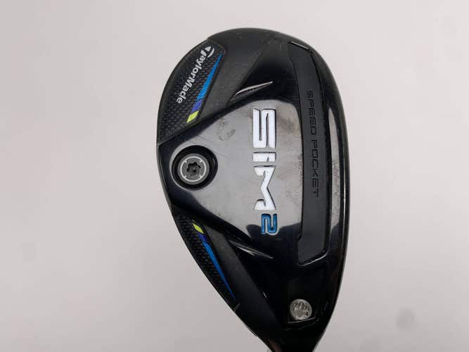 TaylorMade SIM2 Rescue 3 Hybrid 19.5* Tensei Blue Raw AV Series 80g Stiff RH