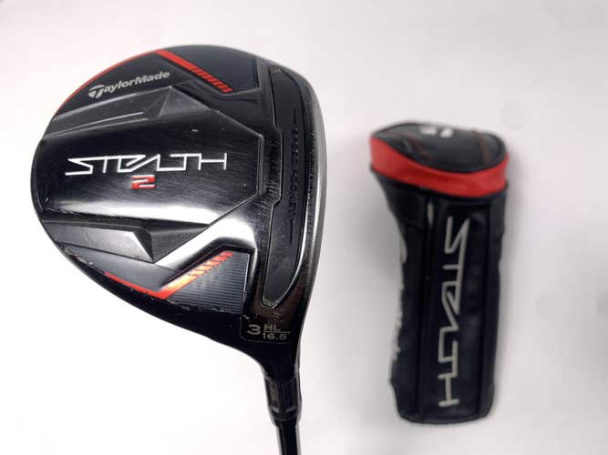 TaylorMade Stealth 2 3HL Fairway Wood 16.5* Ventus Red TR 5-A Senior RH HC